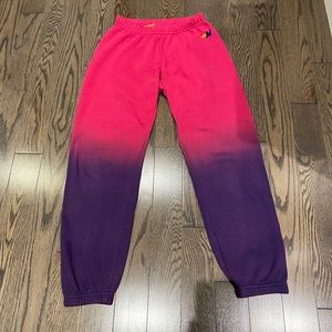 Aviator Nation dip dye sweatpants size small